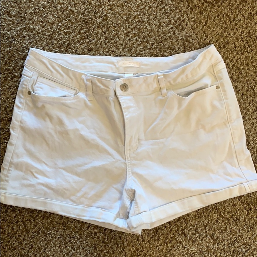 3 For $25!! White Denim Shorts